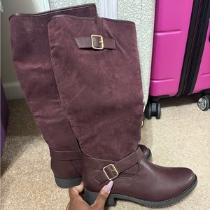 Shoe Dazzle Raelyn Rider Boots